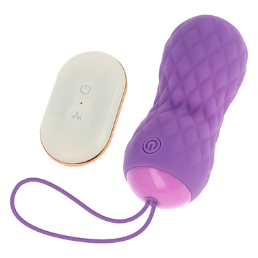 Uovo vibrante con telecomando, 7 modalità oscillanti e design discreto